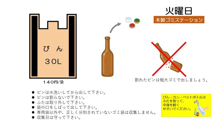 ビン専用袋